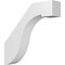Ekena Millwork 3-in. W x 14-in. D x 14-in. H Del Monte Architectural Grade PVC Knee Brace BRCP03X14X14DEL - alternate 1